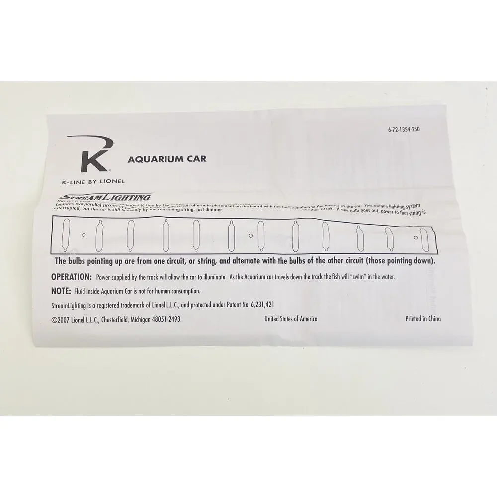 K-Line Fresh Never Frozen Fish Transport 6-21354